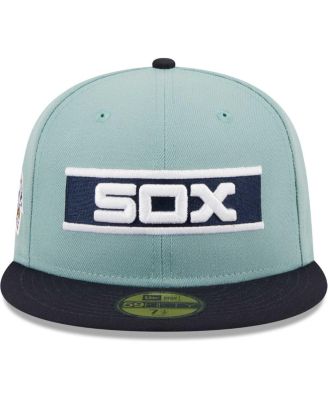 Men's Light Blue, Navy Chicago White Sox Beach Kiss 59FIFTY Fitted Hat