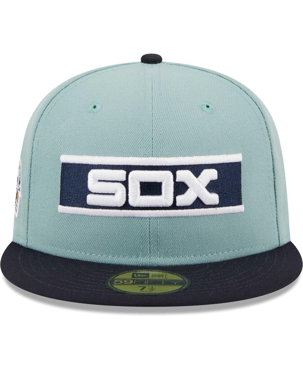 Men's New Era Navy Chicago White Sox Beach Kiss 59FIFTY Fitted Hat - Navy