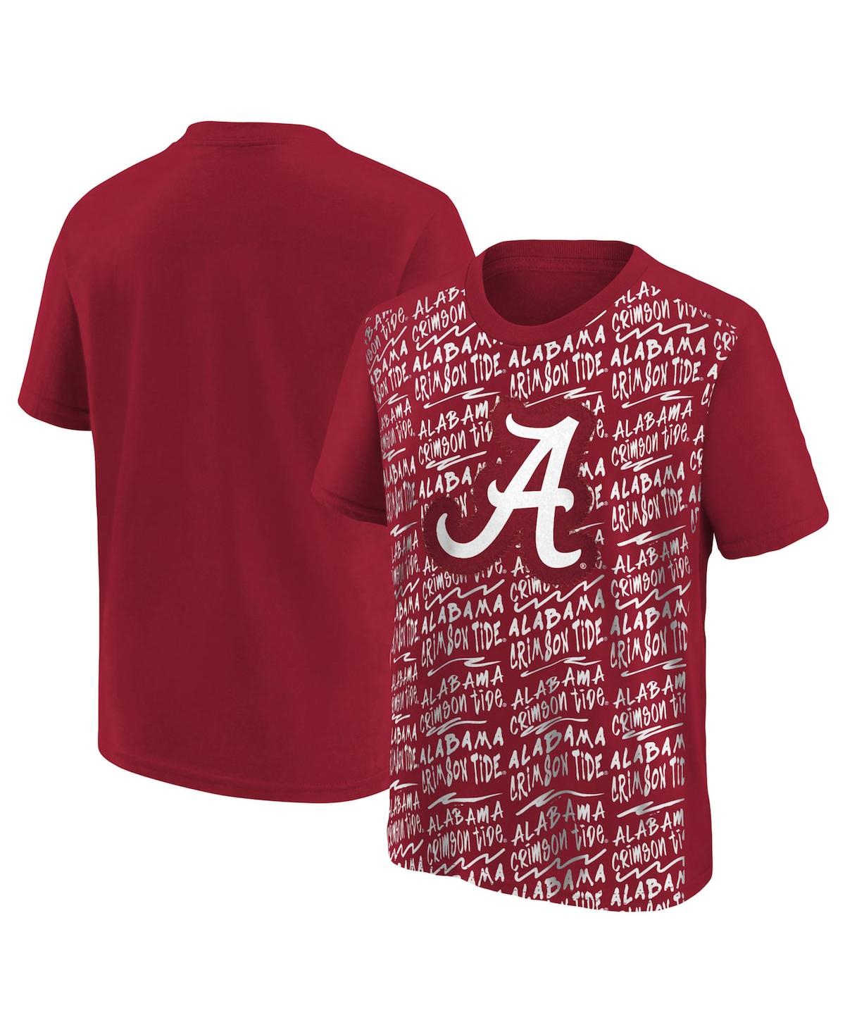 Shop Outerstuff Big Boys Crimson Alabama Crimson Tide Exemplary T-shirt