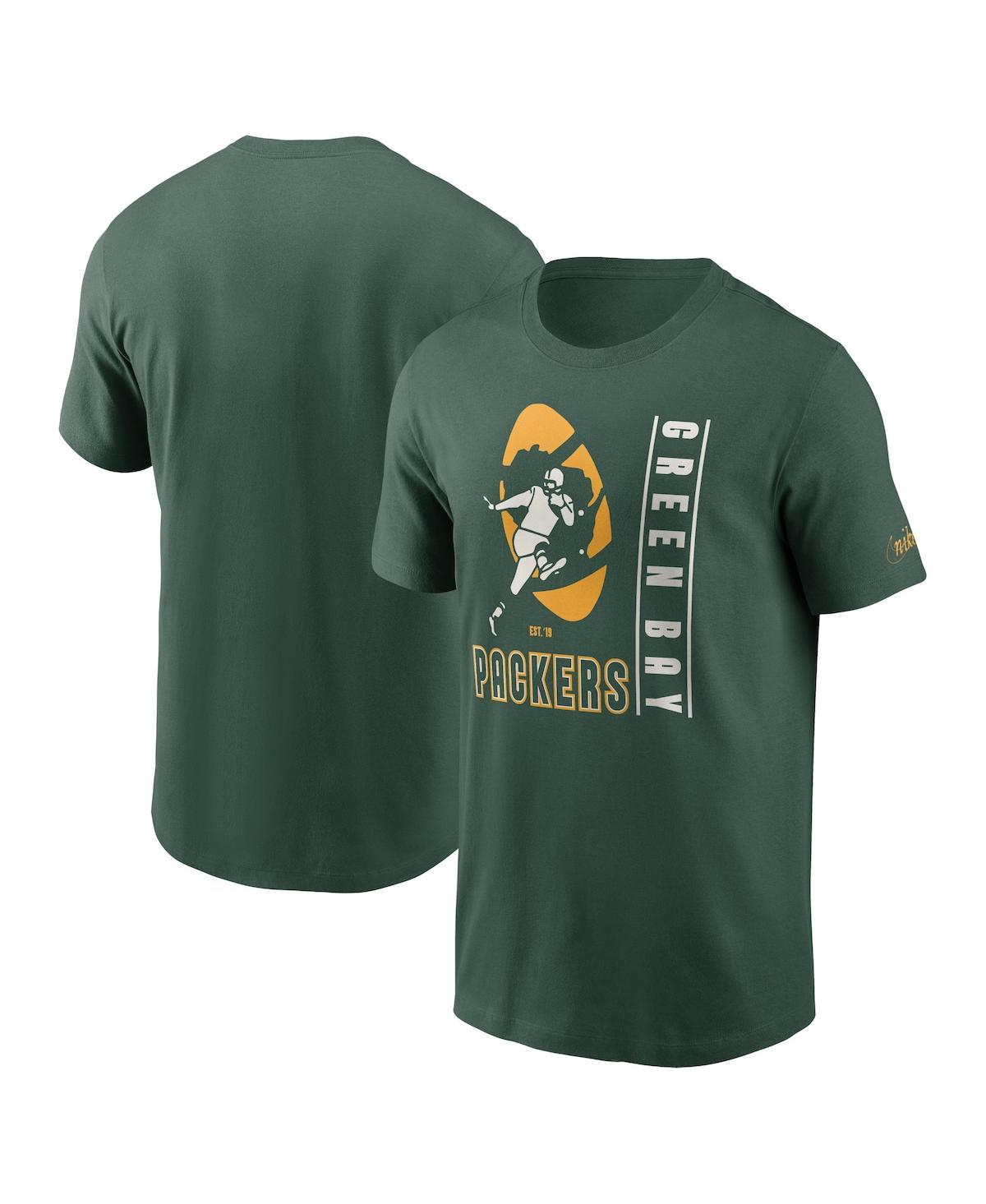 Men's NikeGreen Bay Packers Lockup Essential T-shirt - Green