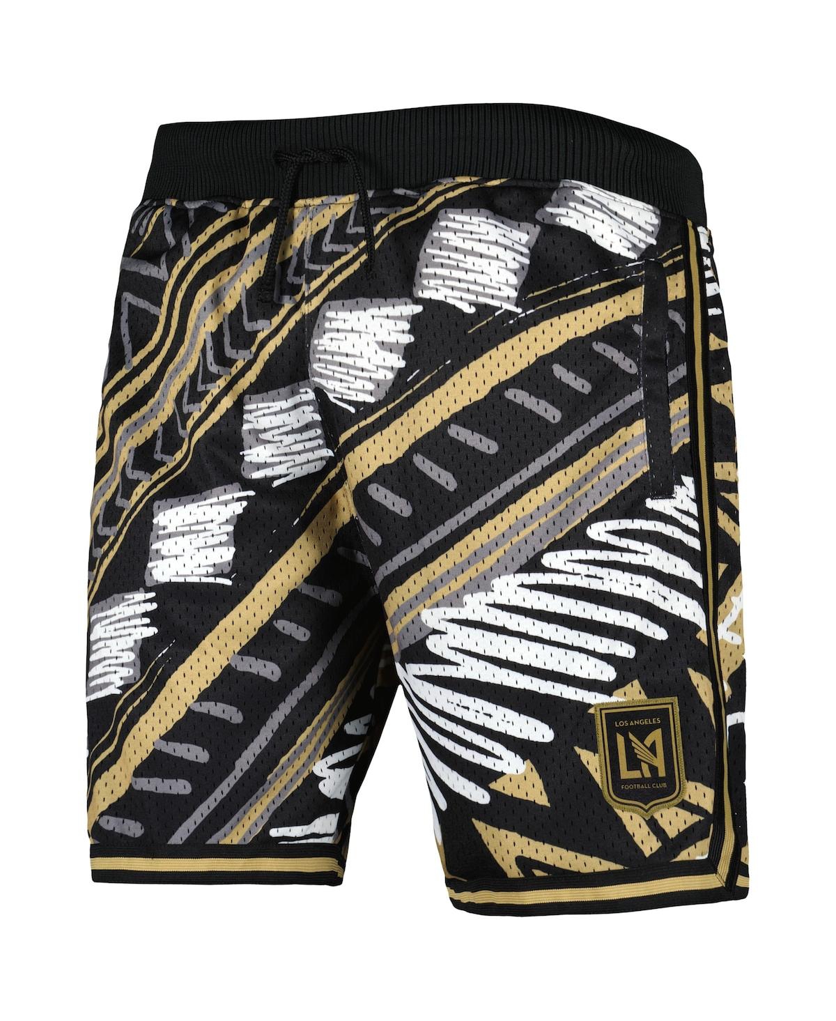Mitchell & Ness Men's  Black Lafc Tribal Fashion Shorts In Black