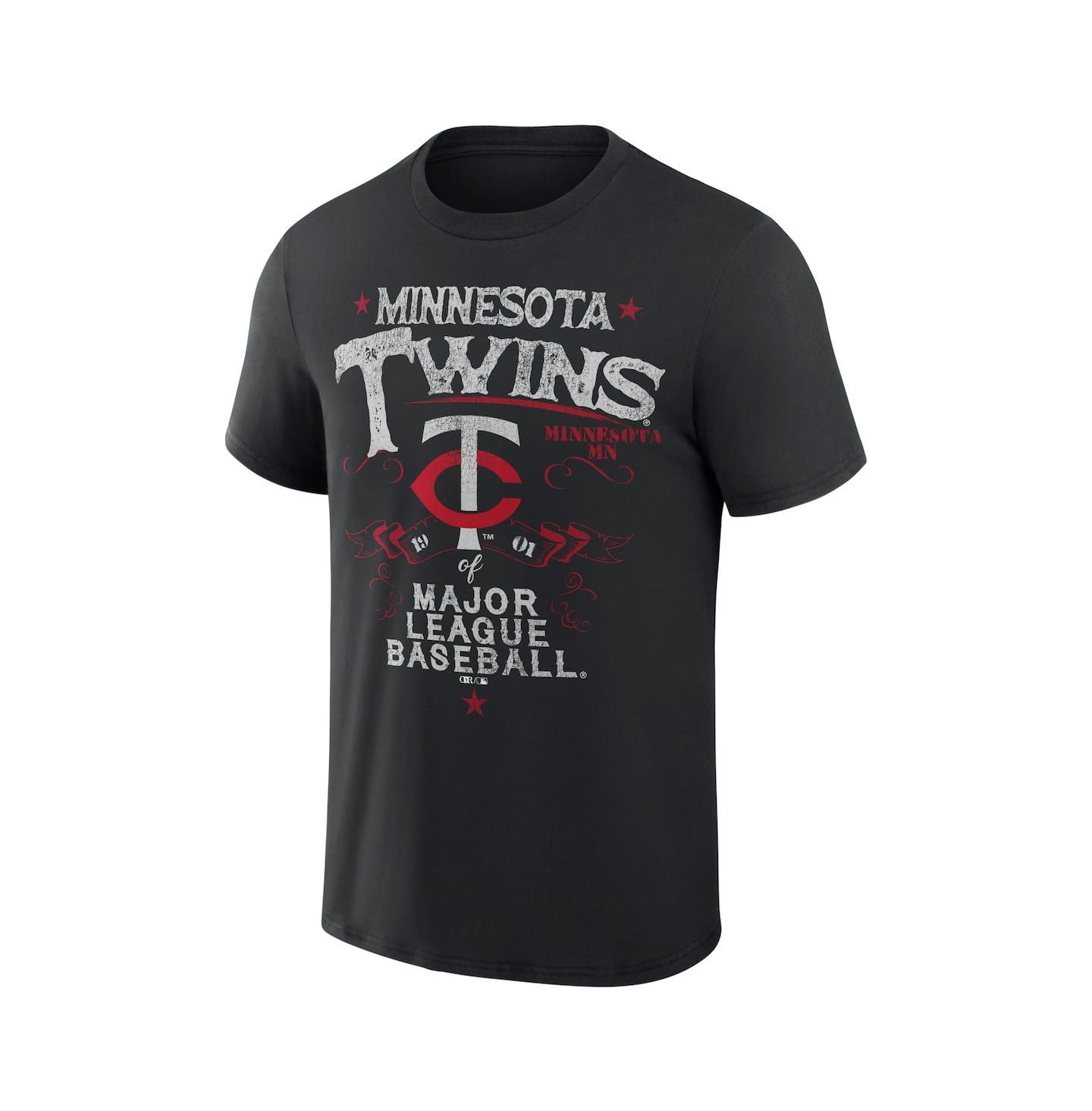 Мужская футболка Fanatics Darius Rucker Collection by Black Minnesota Twins Beach Splatter — фото 3