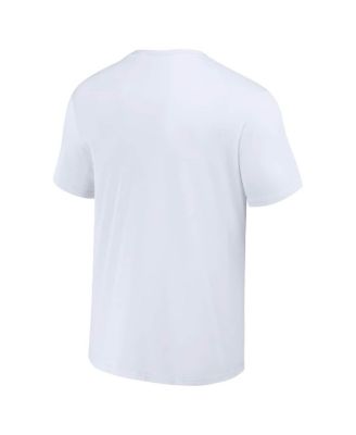 Men's Darius Rucker Collection by White California Angels Cooperstown Collection Distressed Rock T-shirt