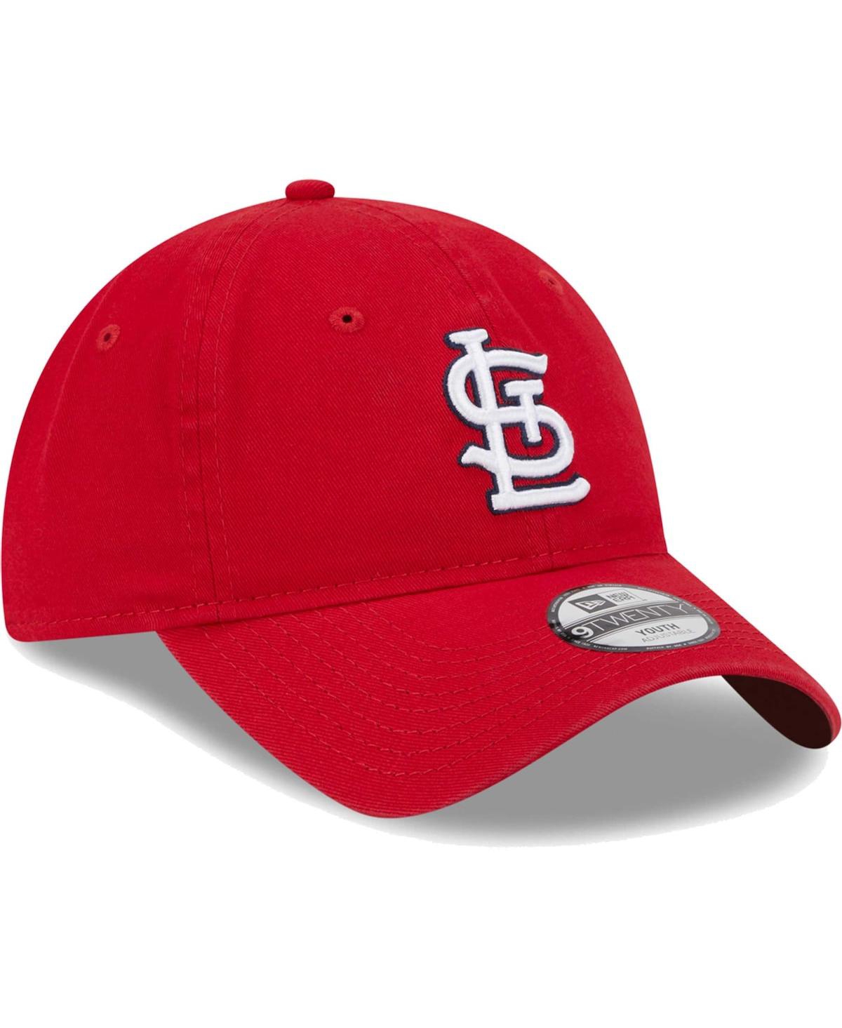 Shop New Era Little Boys And Girls  Red St. Louis Cardinals Team 9twenty Adjustable Hat