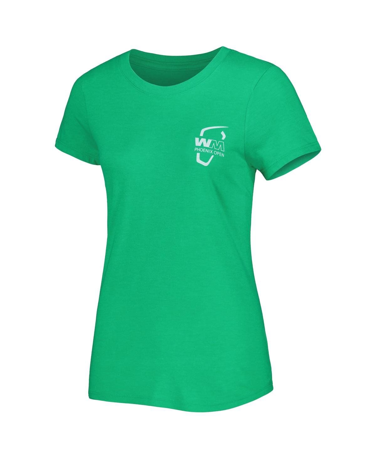 Shop Ahead Women's  Green Wm Phoenix Open Danby Tri-blend T-shirt
