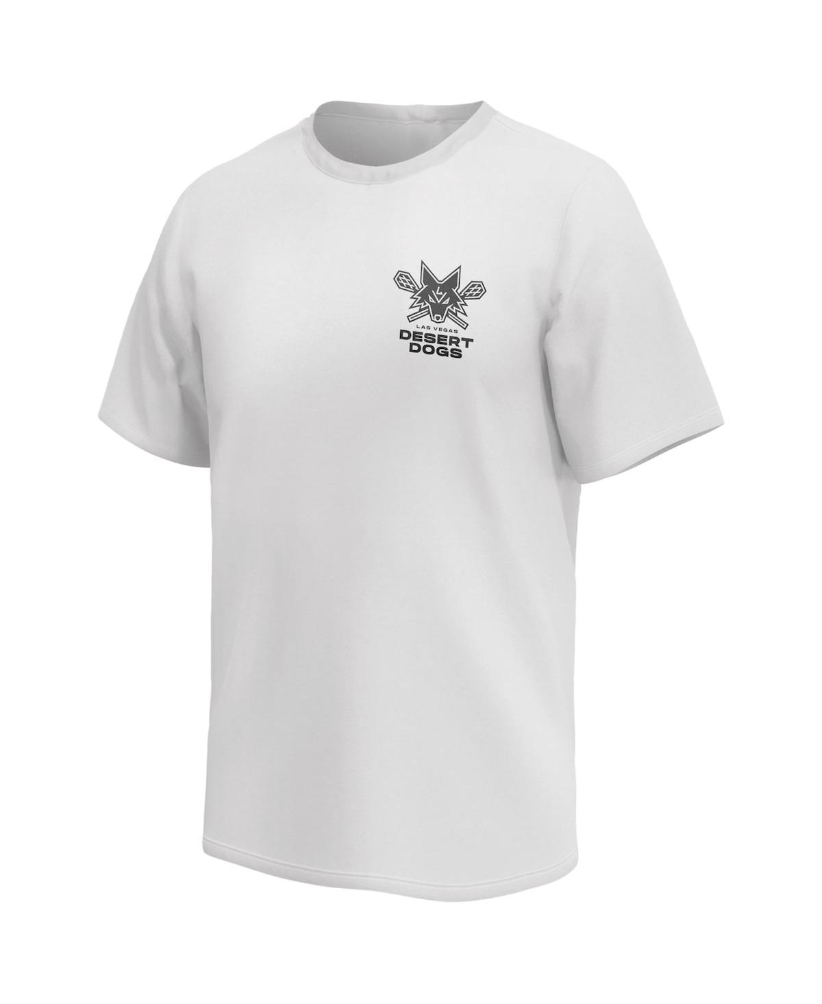 Shop Adpro Sports Big Boys White Las Vegas Desert Dogs Primary Logo T-shirt