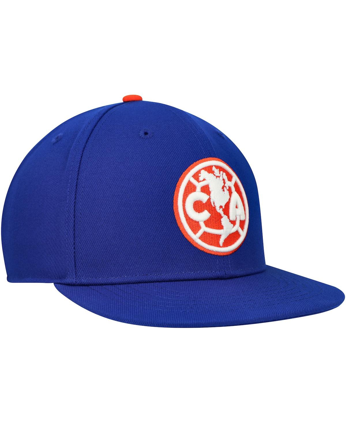 Shop Fan Ink Men's Blue Club America America's Game Snapback Hat