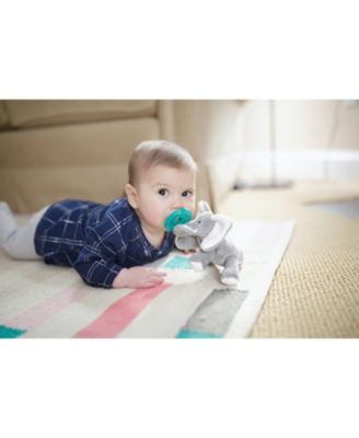 Baby 0 to 6m Pacifier - Grey Elephant