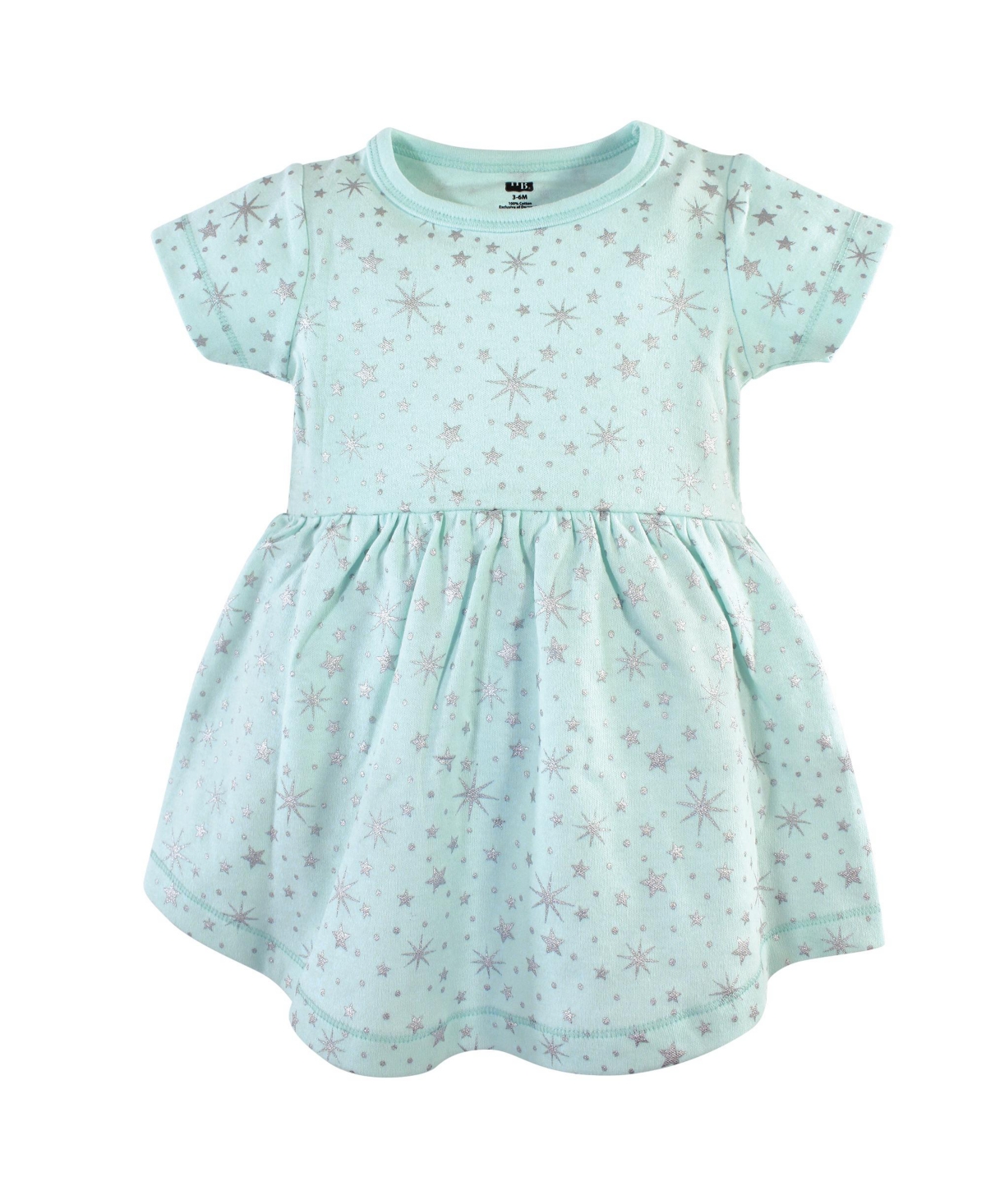 Hudson Baby Baby Girls Cotton Short-Sleeve Dresses 2pk, Magical Unicorn