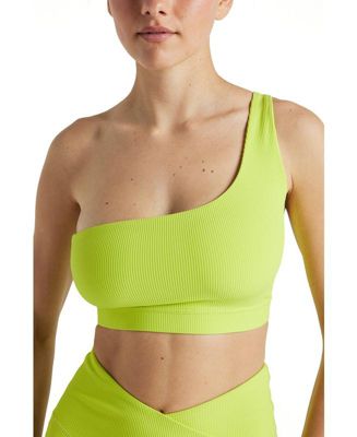 Women's ONE SHOULDER RIB BRA