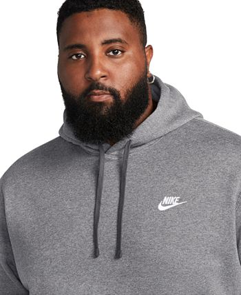 Nike 826433-010 Men Black Pull-Over Hoodie