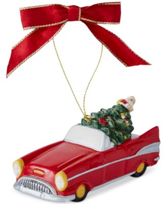 Christmas Tree Red Convertible Ornament