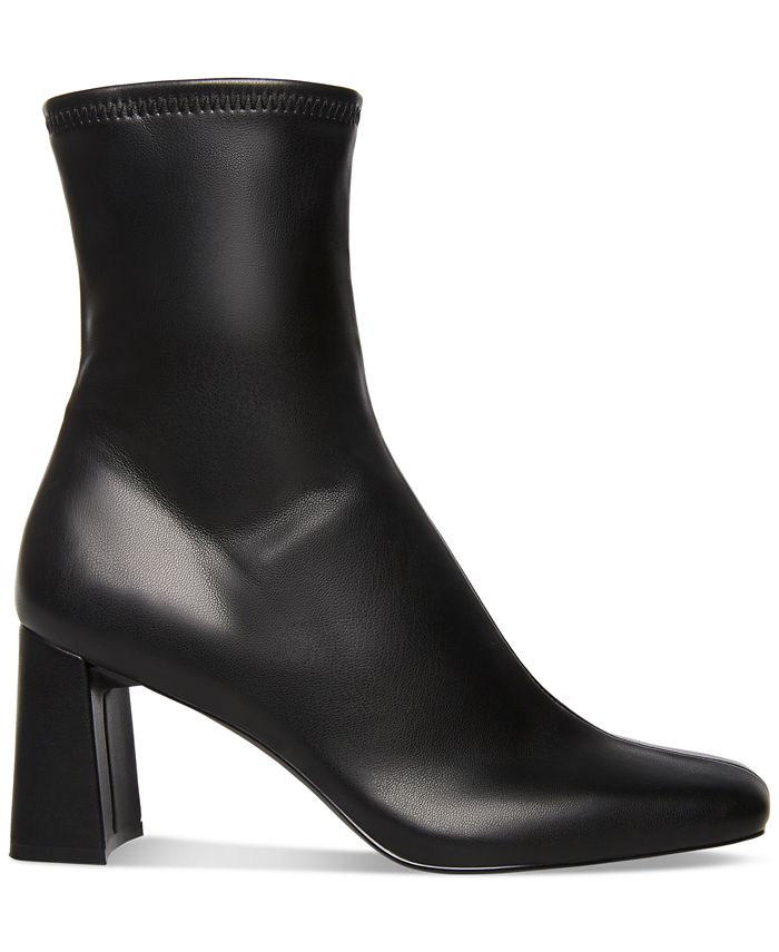 Steve Madden Women's Harli SquareToe Stretch Sock Booties Macy's