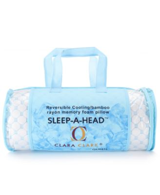 Memory Foam Gel Infused Reversible Cooling 2-Pack Pillow, King