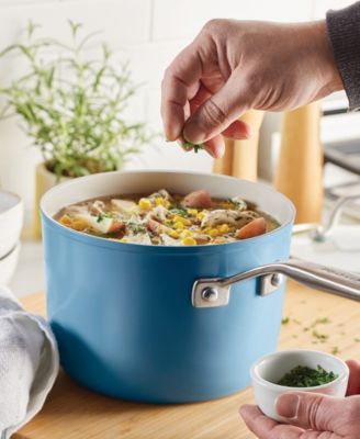 3-Qt. Ceramic Nonstick Saucepan