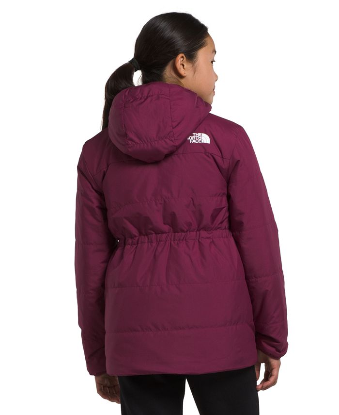 The north face mossbud faux fur fleece lined insulated reversible hooded parka deals