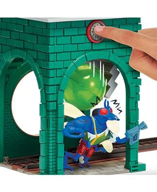 TEENAGE MUTANT NINJA TURTLES TMNT Movie Sewer Lair Playset