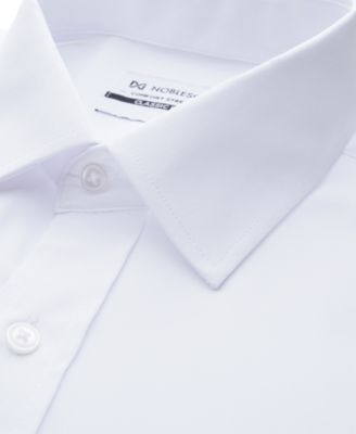 Men Classic-Fit Solid Color Dress Shirt