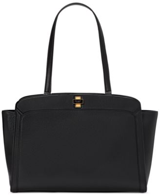 kate spade new york - Pebbled and Smooth Leather Large Work Tote