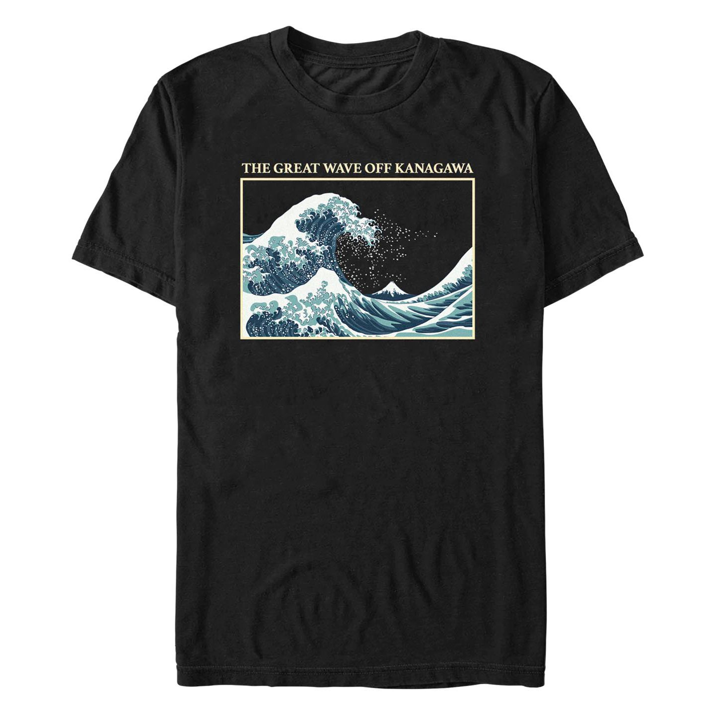 Мужская футболка Fifth Sun Great Wave Short Sleeves, цвет: Чёрный — фото 1