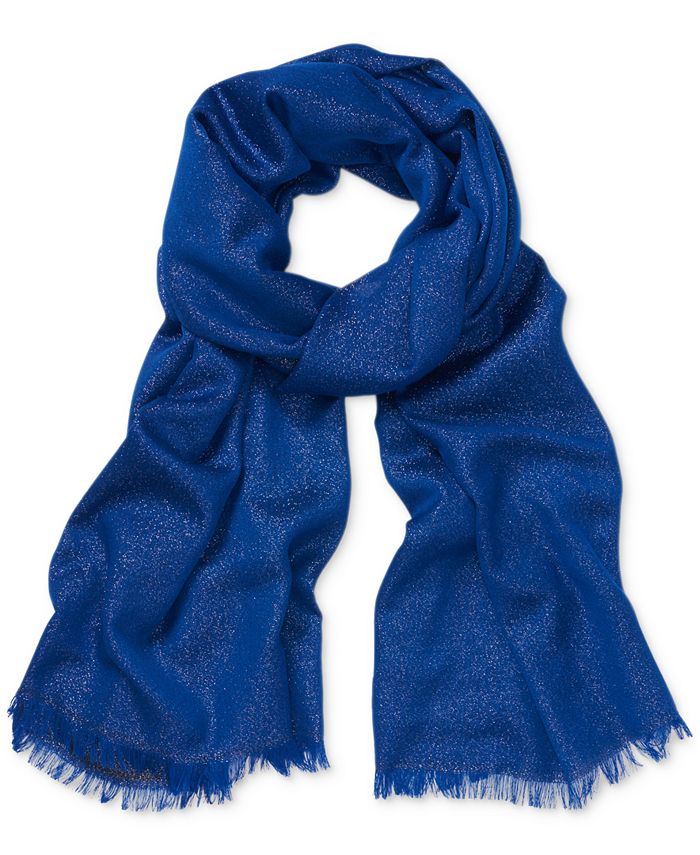 Calvin Klein Lightweight Metallic Evening Wrap Macy's