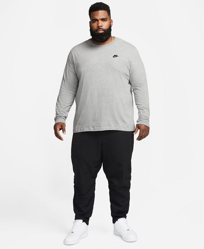 Nike Men's Long Sleeve Sportswear Club T-Shirt - Macy's
