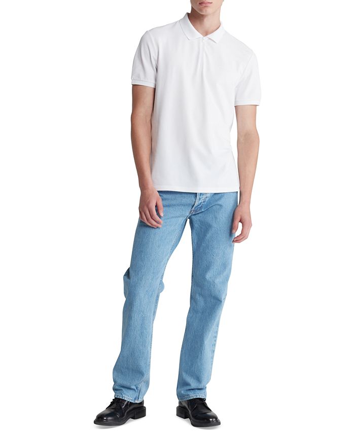 Zip Men\'s Athletic Tech - Shirt Calvin Polo Klein Macy\'s