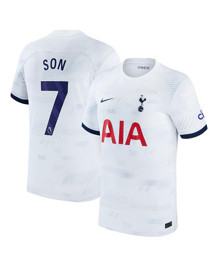 Tottenham Hotspur Tipping Detail T-Shirt - Black/White - Mens