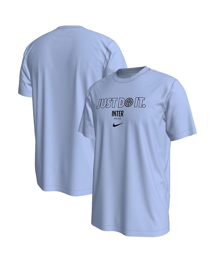 Nike Men's Light Blue Inter Milan Just Do It T-shirt - Macy's
