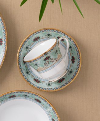 Serene Garden Set of 4 Saucers, 6"