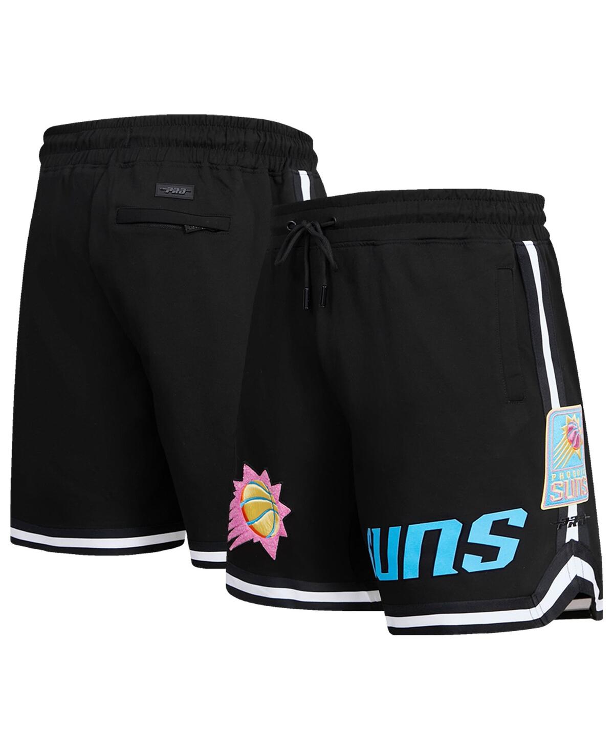 Men's Pro Standard Black Phoenix Suns Washed Neon Shorts - Black