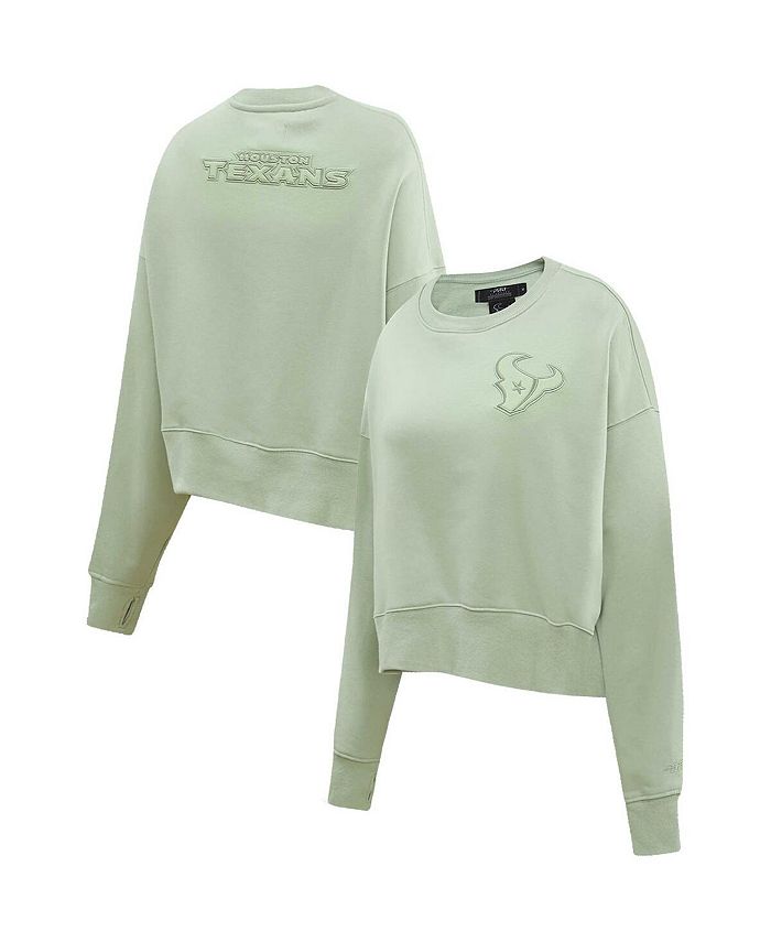 Pro Standard Women s Green Houston Texans Neutral Pullover