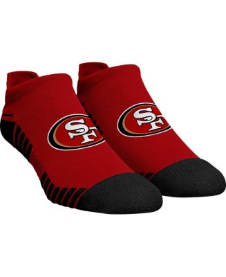 Men's and Women's Rock 'Em Socks San Francisco 49ers Hex Ankle Socks ...