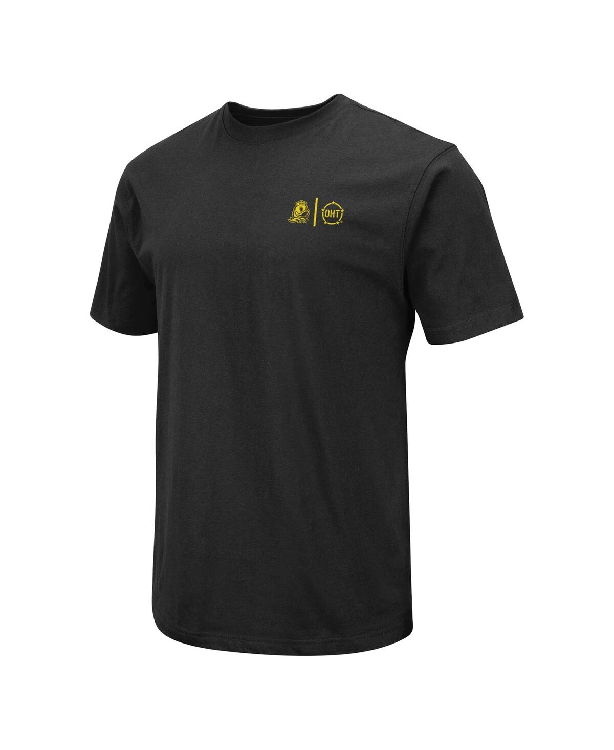 Shop Colosseum Men's  Black Oregon Ducks Oht Military-inspired Appreciation T-shirt