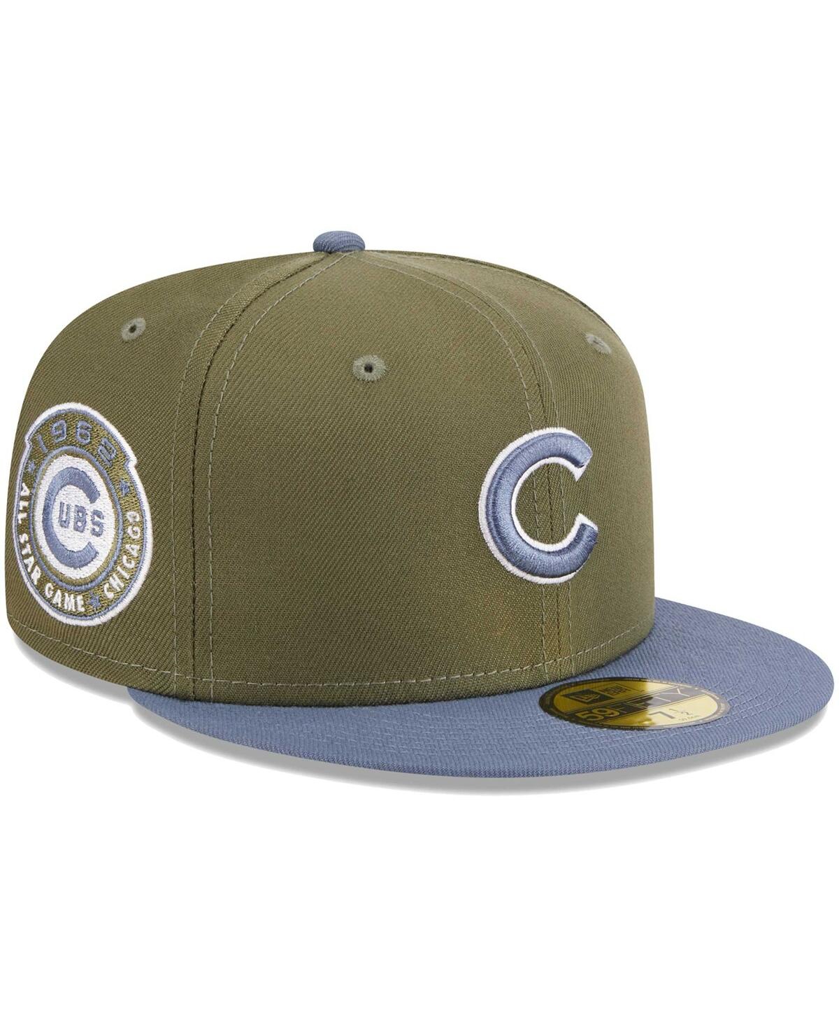 Men's New Era Blue Chicago Cubs 59FIFTY Fitted Hat - Blue
