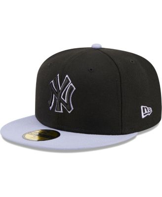 Men's Black New York Yankees Side Patch 59FIFTY Fitted Hat