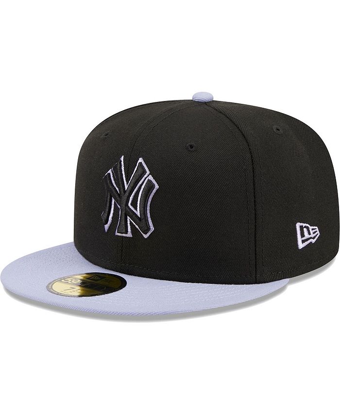 New Era Men's Black New York Yankees Side Patch 59FIFTY Fitted Hat - Macy's