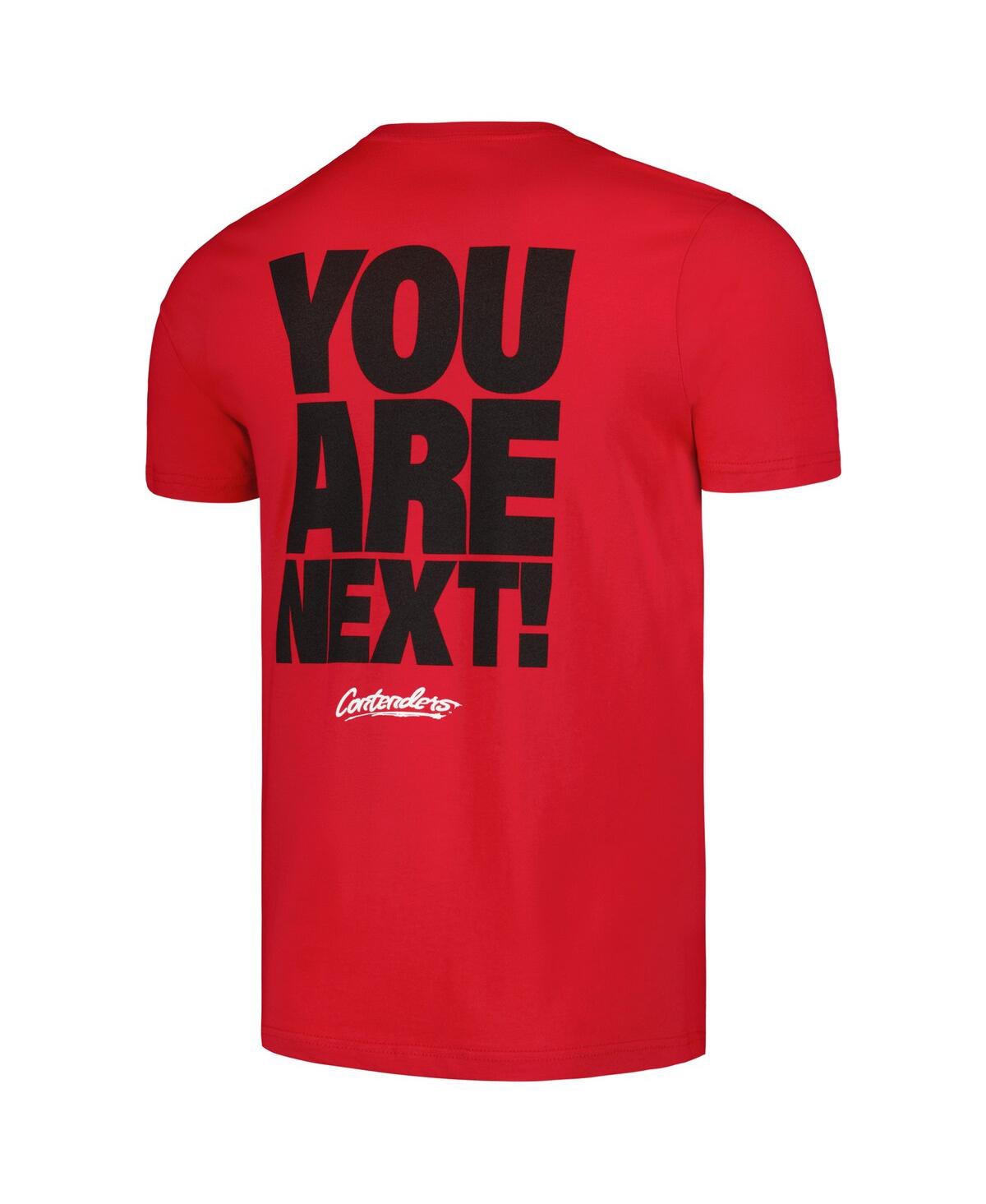 Shop Contenders Clothing Men's  Red Bloodsport You Are Next T-shirt