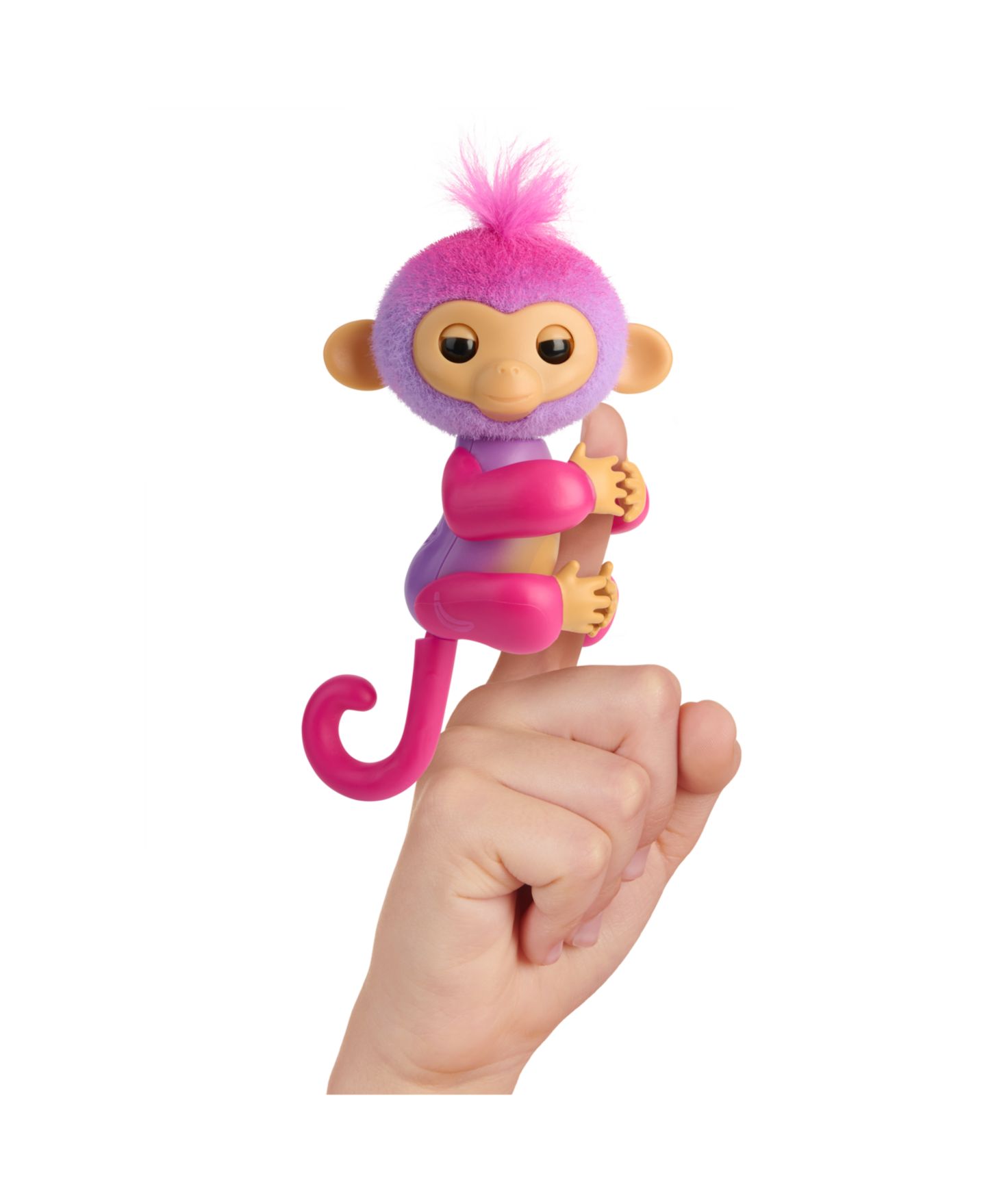 Детские фигурки Fingerlings Interactive Baby Monkey Reacts to Touch with 70+ Sounds & Reactions — фото 10