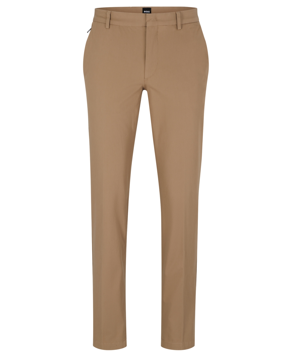 Hugo Boss Boss By  Men's Stretch Slim-fit Chinos In Open Beige