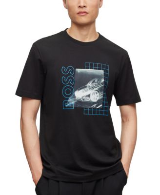 BOSS by Hugo Boss Men's Racing-Inspired T-shirt - Macy's