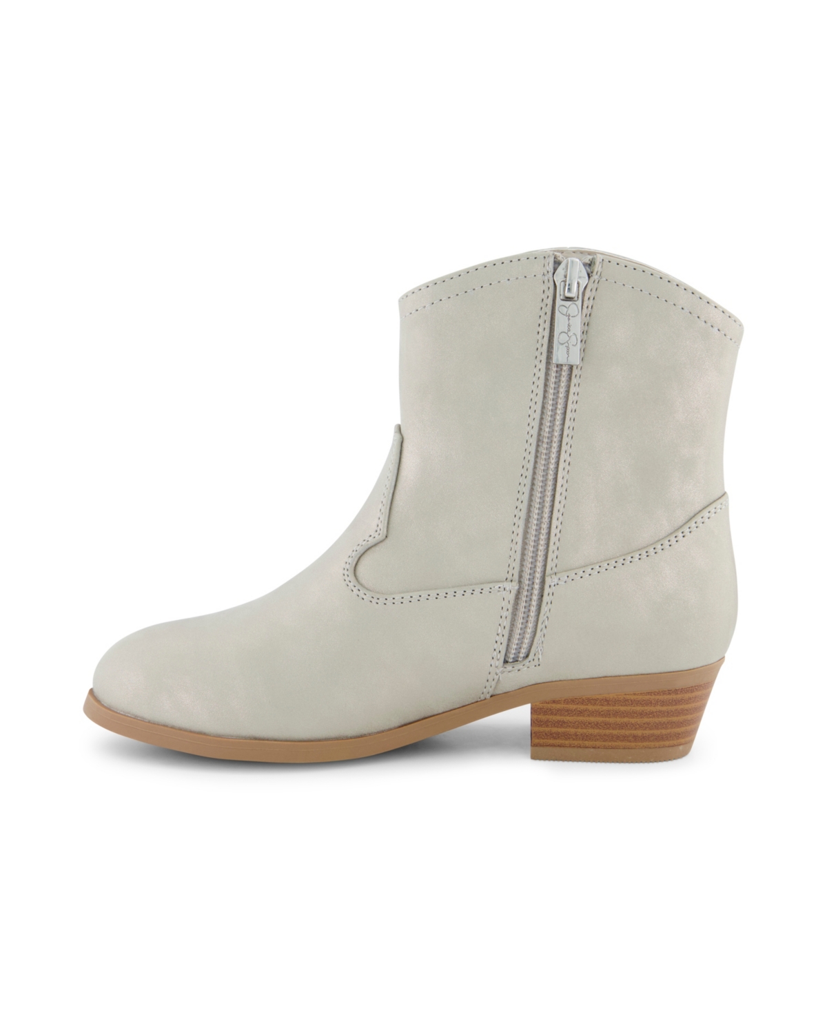 Jessica Simpson Little Girls Marina Star Ankle Booties - Light Beige