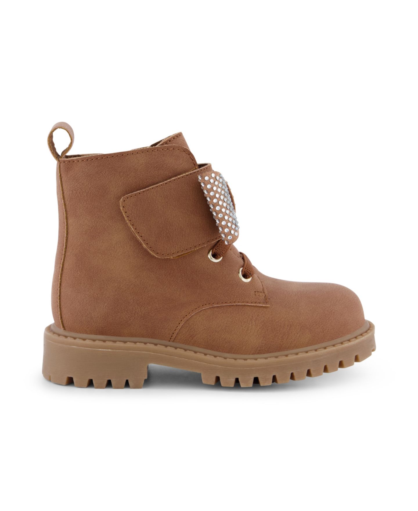 Ботинки Jessica Simpson Daria Bow Casual Booties для девочек-малышей, цвет: Коньячный — фото 2