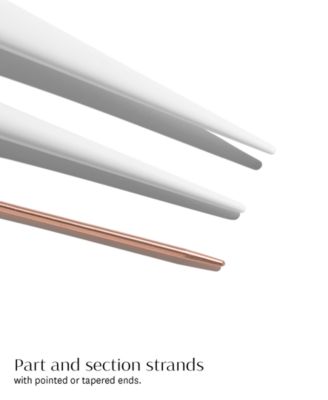 Detail Set with Pintail Comb, Edge Brush, and Teasing Brush, 3 Piece