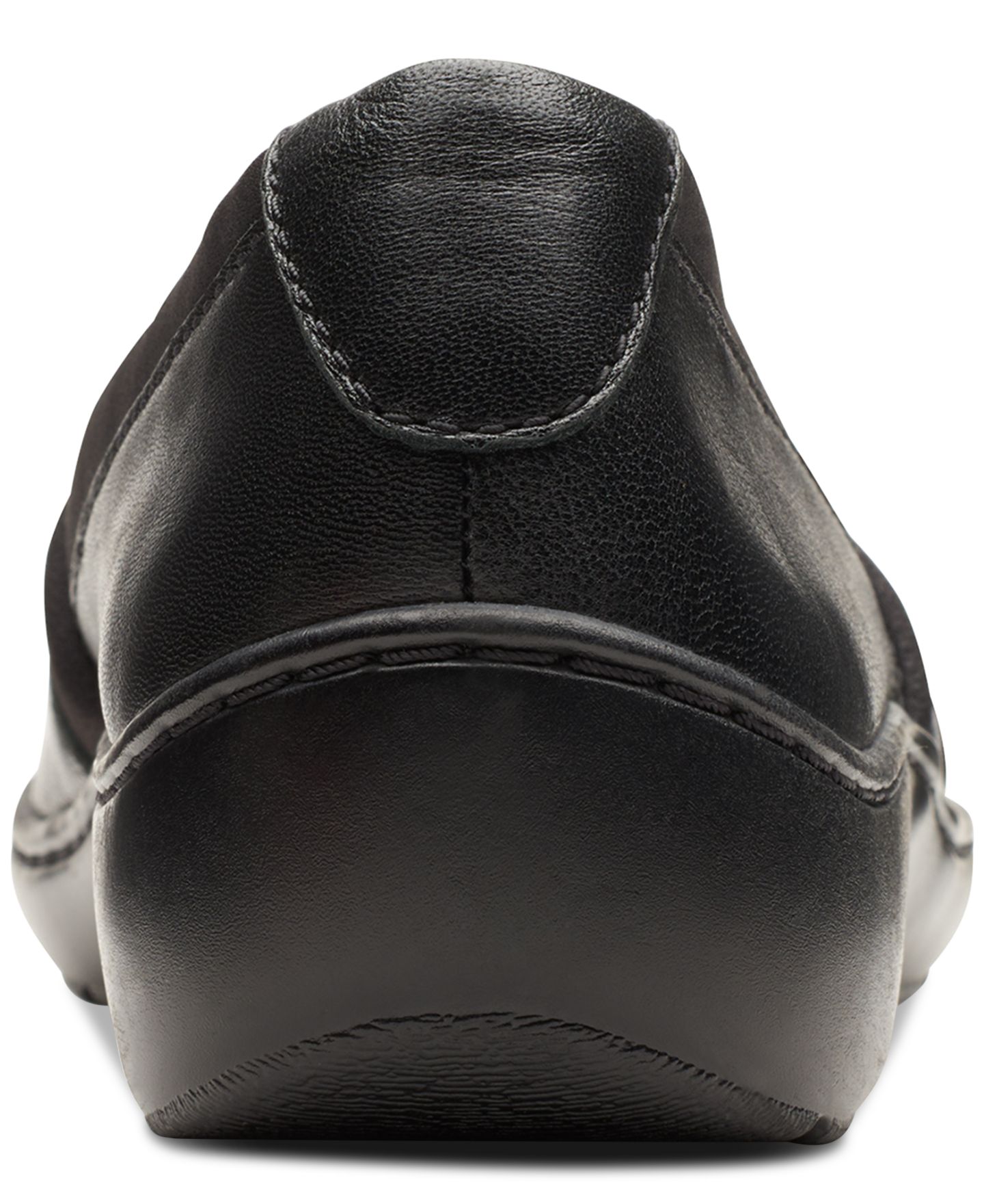 Женские балетки Clarks Cora Charm Slip-On Flats, цвет: Чёрный — фото 3