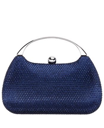 Nia Crystal Beveled Baguette Minaudiere main image 0