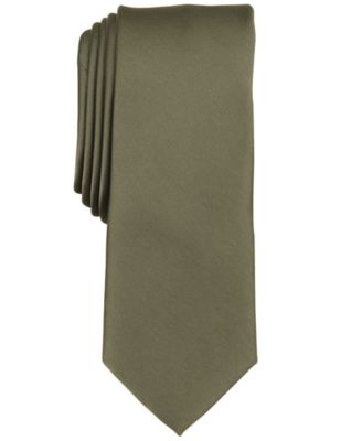 Bar III - Men's Logan Solid Skinny Tie