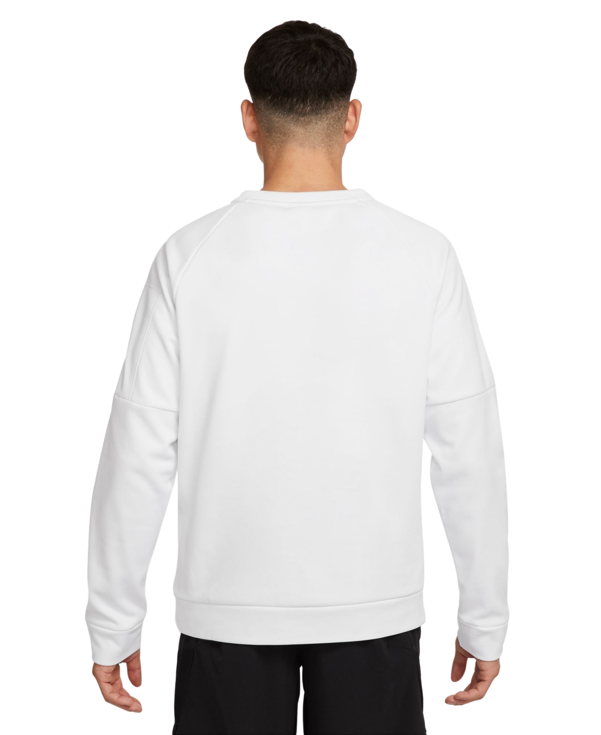 Nike Men's Therma-fit Crewneck Long-Sleeve Fitness Shirt -black