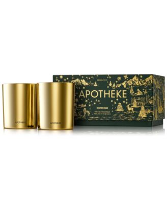 APOTHEKE - 2-Pc. Winter Mini Scented Candle Gift Set