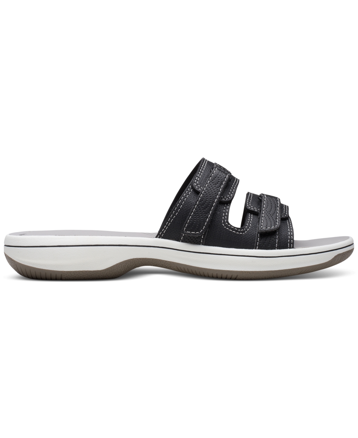 Clarks Women's Cloudsteppers Breeze Piper Comfort Slide Sandals